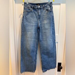 Quince wide leg jeans.